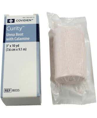 Curity Unna Boot Bandage with Calamine, 8035, 3" X 10 yds. - 1 Each