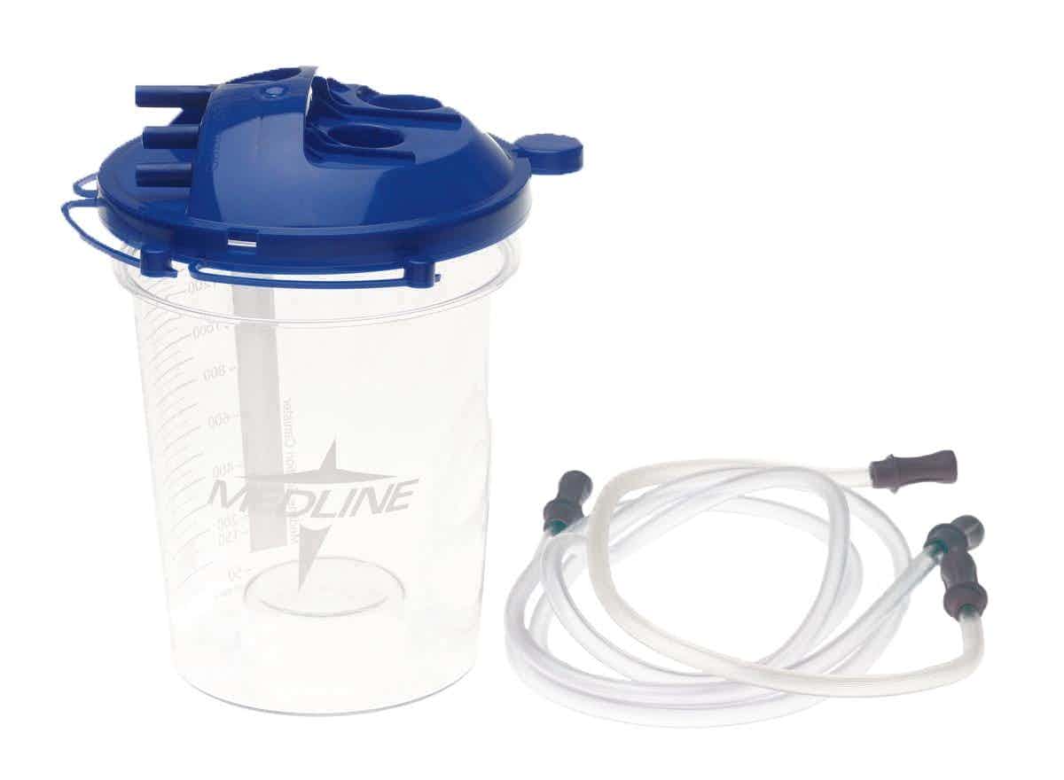 Medline Rigid Disposable Suction Canister, DYND44703H, 1 Each