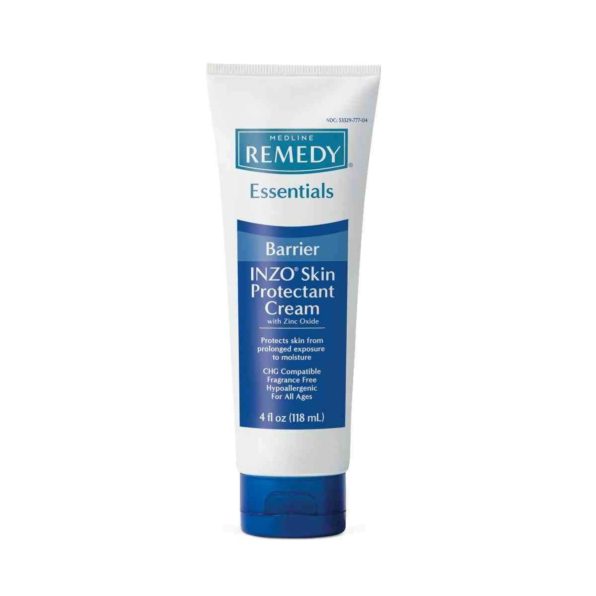 Medline Remedy Essentials INZO Barrier Cream, 4 oz., MSC095420H, 1 Each 