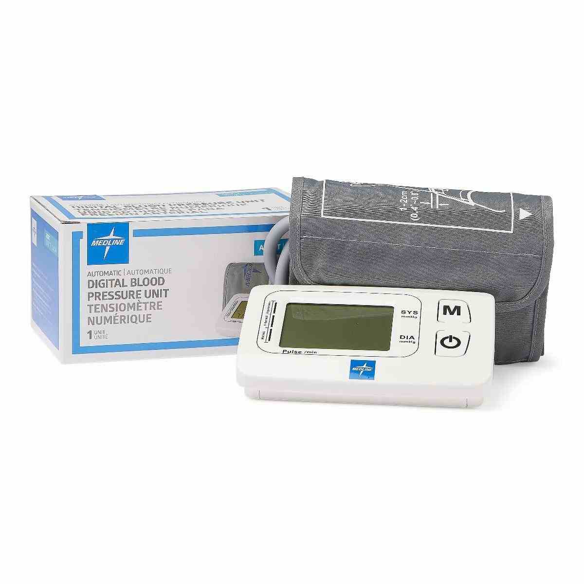 Medline Automatic Digital Blood Pressure Monitor, MDS1001, 1 Each