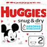 Huggies Snug & Dry Baby Diapers with Tabs, Heavy Absorbency, 51469, Size 2 (12 to 18 lbs.) - Pack of 34
