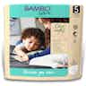 Bambo Nature Overnight Baby Diapers with Tabs, Heavy Absorbency, 1000021011, Size 5 (27 to 40 lbs.) - Case of 88 