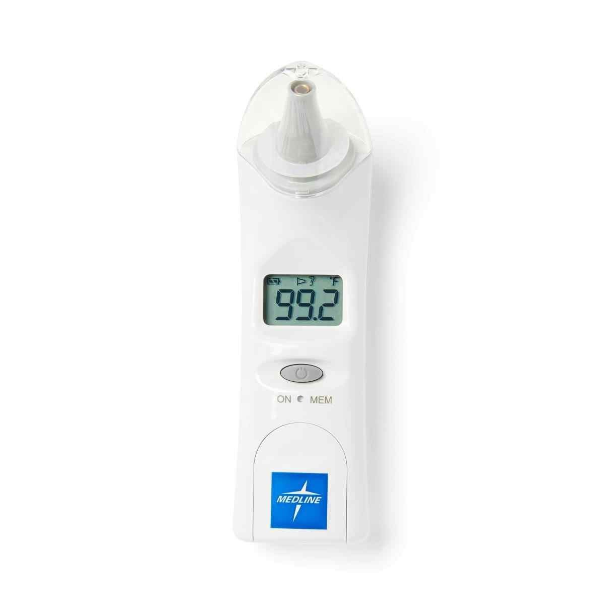 Medline Tympanic Ear Thermometer, Easy Probe Release, MDS9700, 1 Each