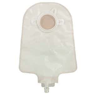 Securi-T USA Two-Piece Urostomy Pouch with Flip-Flow Valve, 9" Length , 7501214, Opaque - 2-1/4" Flange - Box of 10 