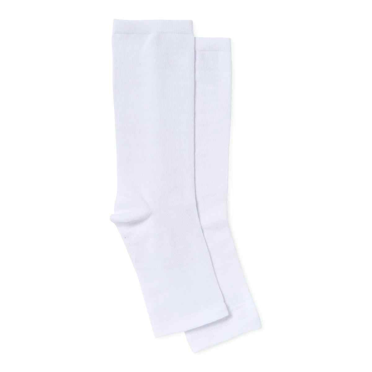 Medline Protective Leg Sleeves, NONSLEEVEL, White (15.0" L, Universal Fit) - 1 Pair