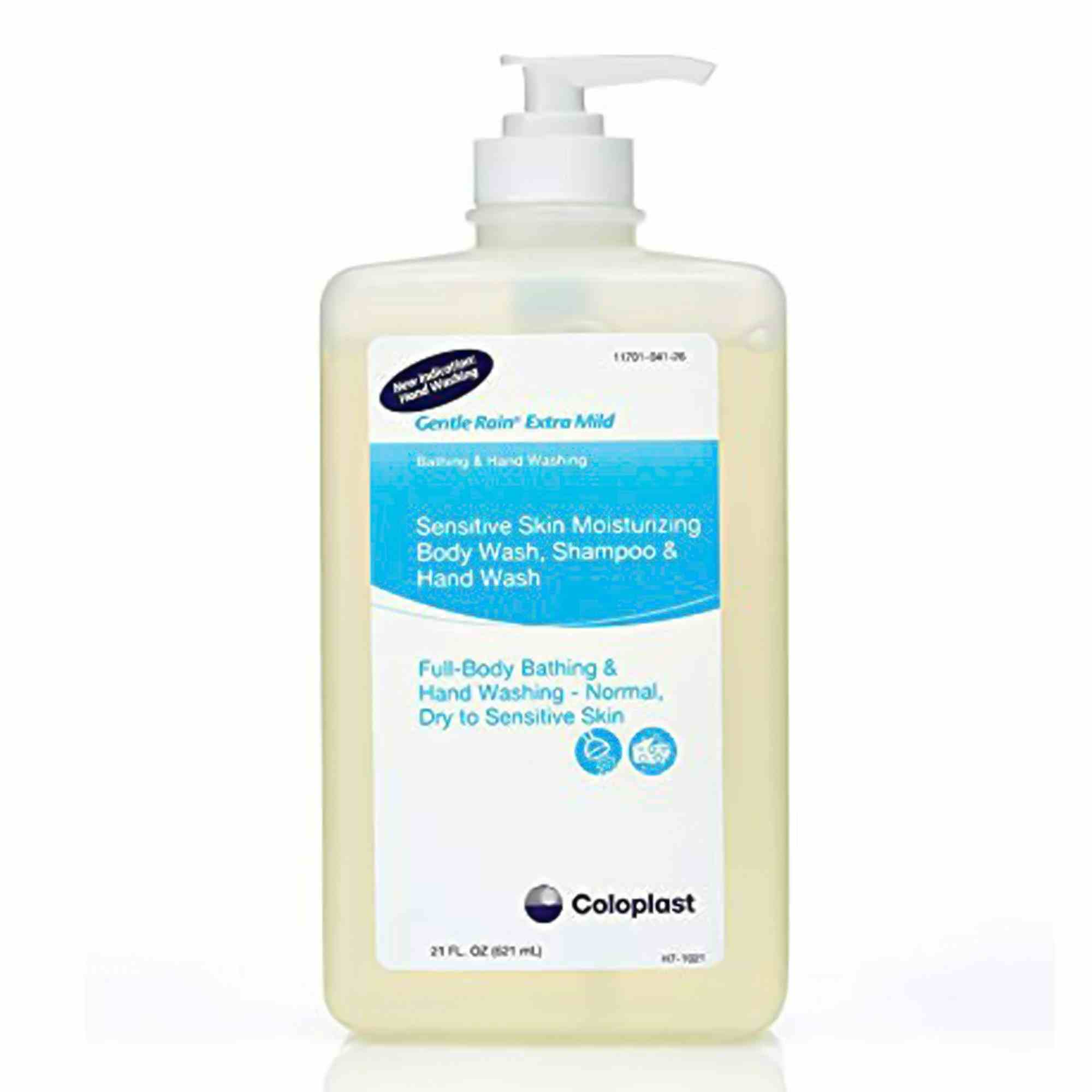Coloplast Gentle Rain Shampoo and Body Wash, Scented, 7233, 21 oz. - 1 Each