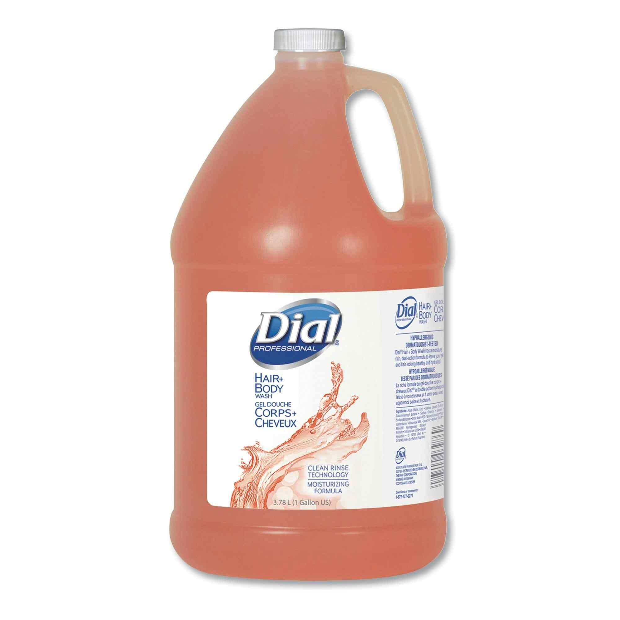 Dial Professional Hair and Body Wash, DIA03986, 1 gal. Jug - Case of 4