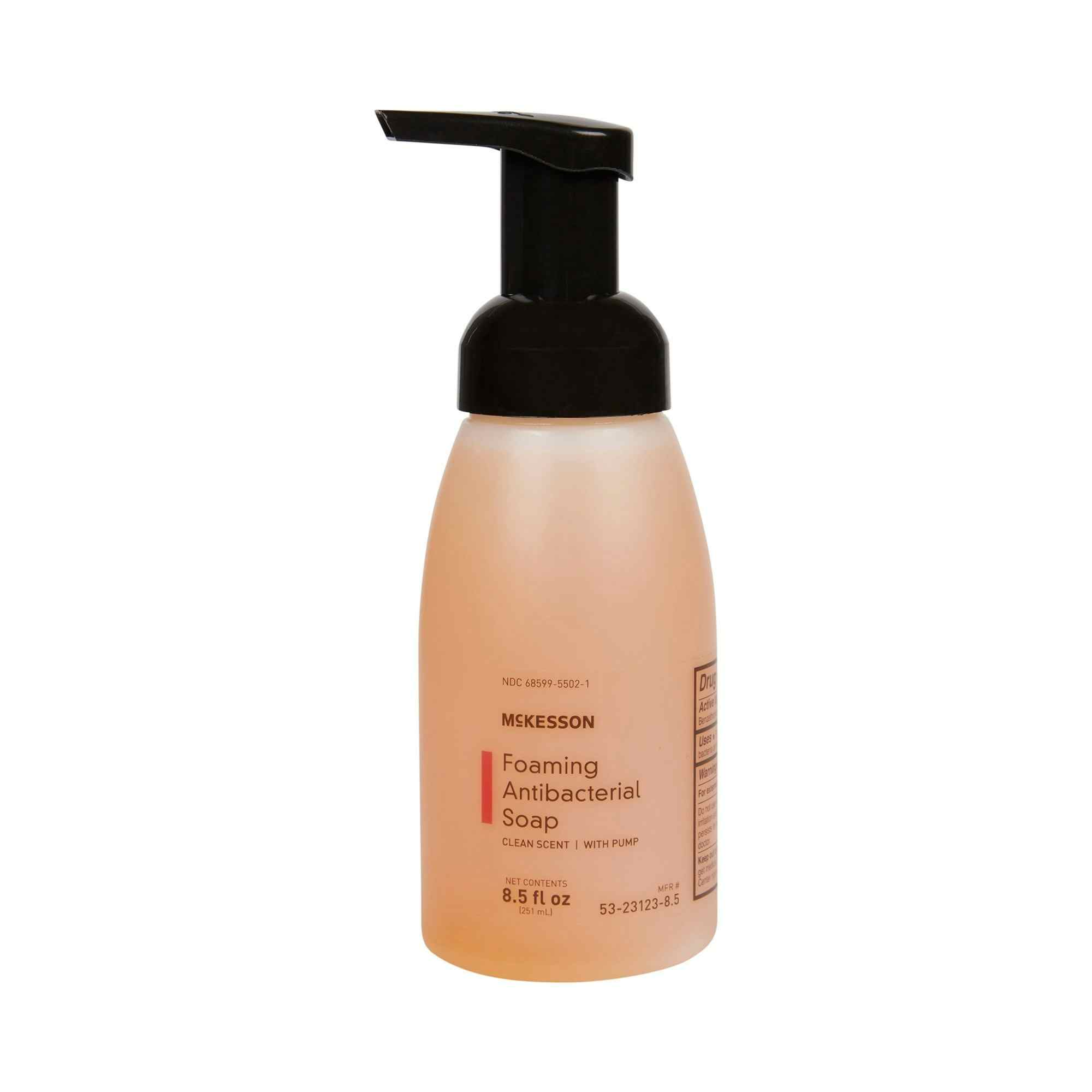 McKesson Foaming Antibacterial Soap, Clean Scent, 532312385, 8.5 oz. - 1 Each