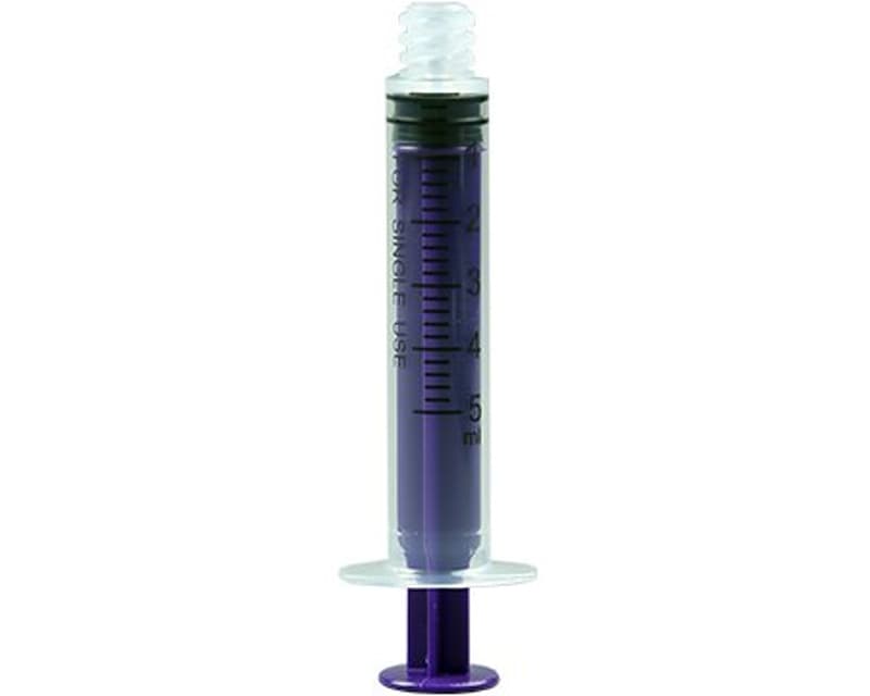Vesco Enteral Feeding/Irrigation Syringe with ENFit Tip, VED-605, 5 mL, BX 100