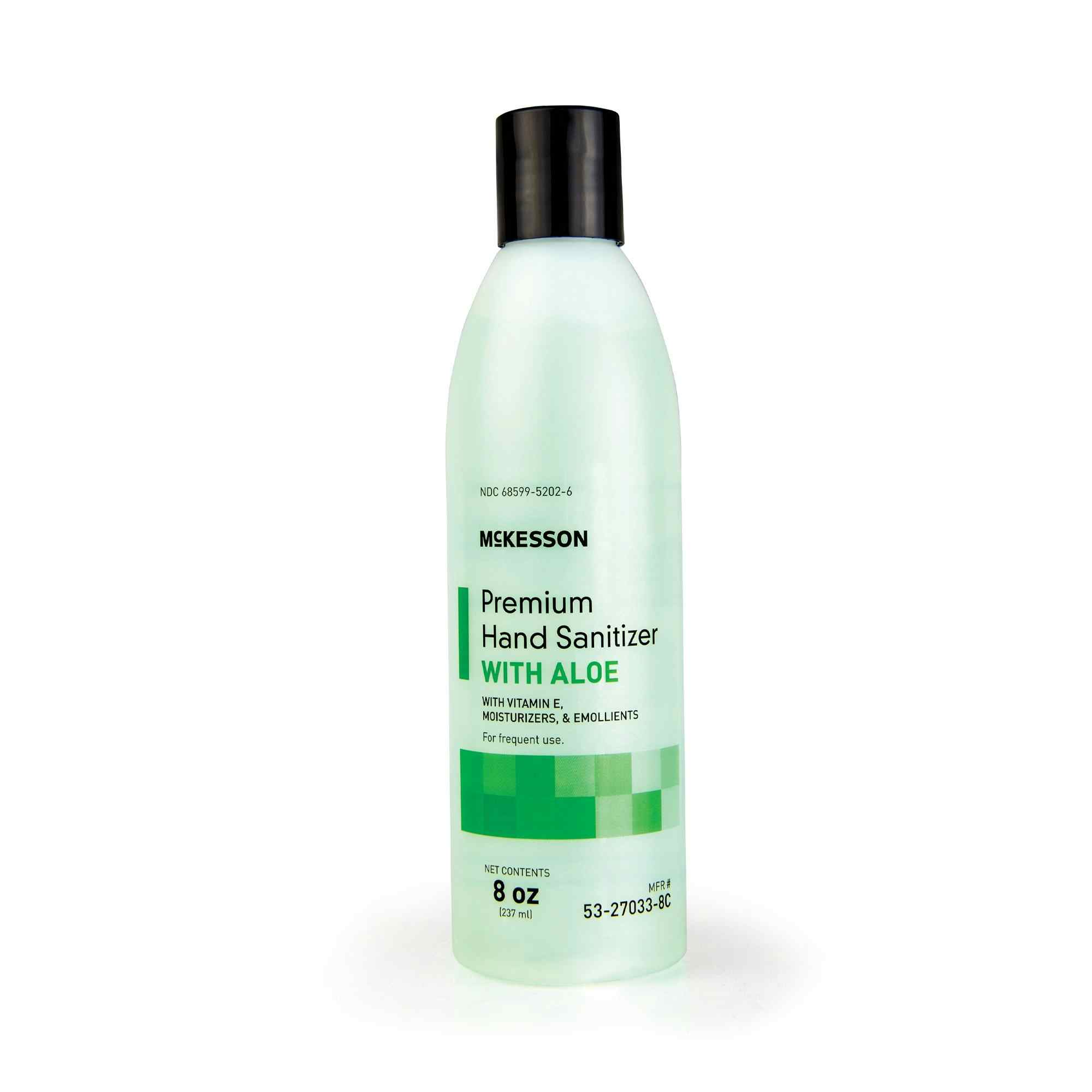 McKesson Premium Hand Sanitizer with Aloe, 53-27033-8C, 8 oz. - 1 Each