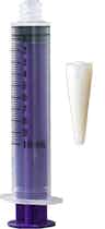 Vesco ENFit Tip Irrigation Syringe with Transition Connector, VED-610TC, 10 mL - Box of 100