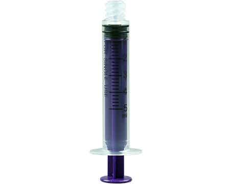 Vesco Enteral Feeding/Irrigation Syringe with ENFit Tip, Blister Pack, VED-605EO, 5 mL - Box of 100