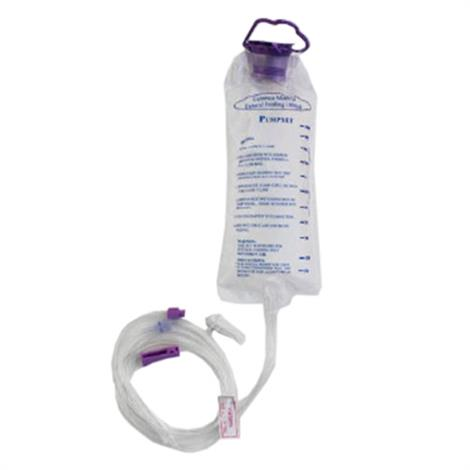 Enteral Barrier Gastrointestinal Drainage Bag, Enfit Connector, DBP-1000, 1000 mL - Box of 50