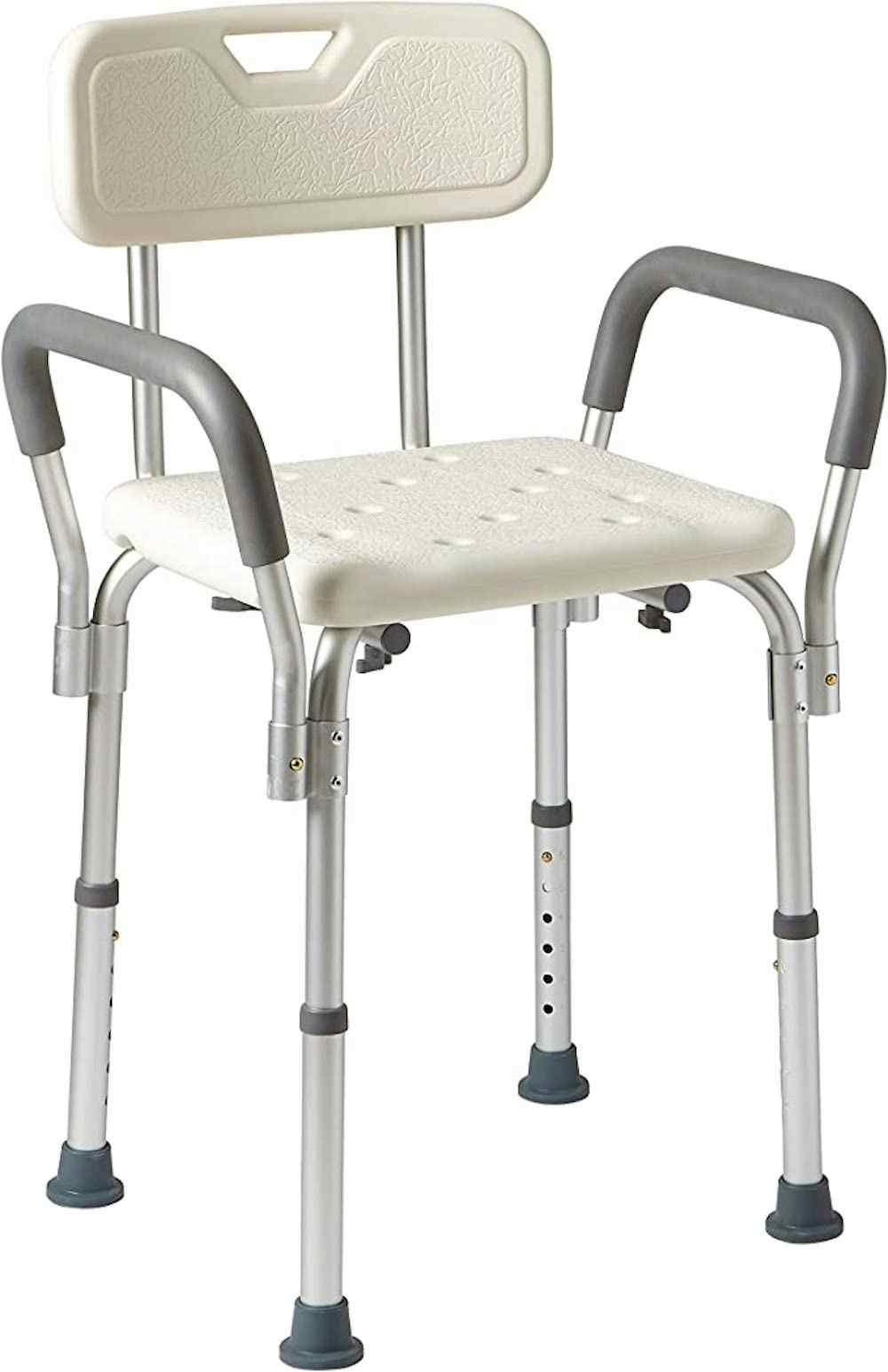Medline Bath Bench with Back and Arms, MDS89745RAH, 1 Each