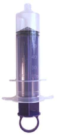 Vesco ENFit Thumb Control Ring Irrigation Syringe, 60 mL, VED-661, Box of 30 