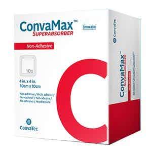 ConvaTec Superabsorber Non-Adhesive Wound Dressing, 422567, 4" X 4" - Box of 10
