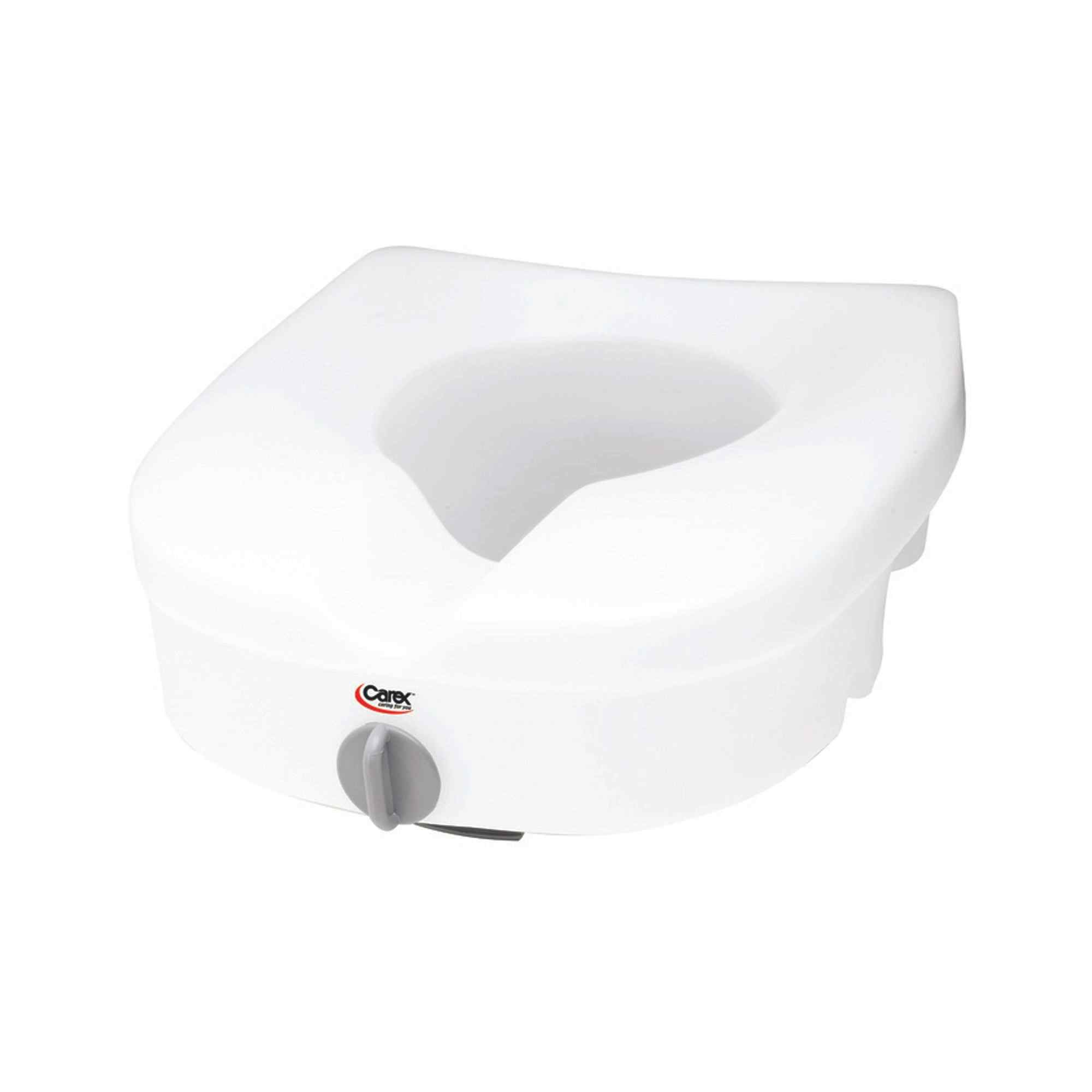 Carex Raised Toilet Seat with E-Z Lock, FGB305000000, Case of 2