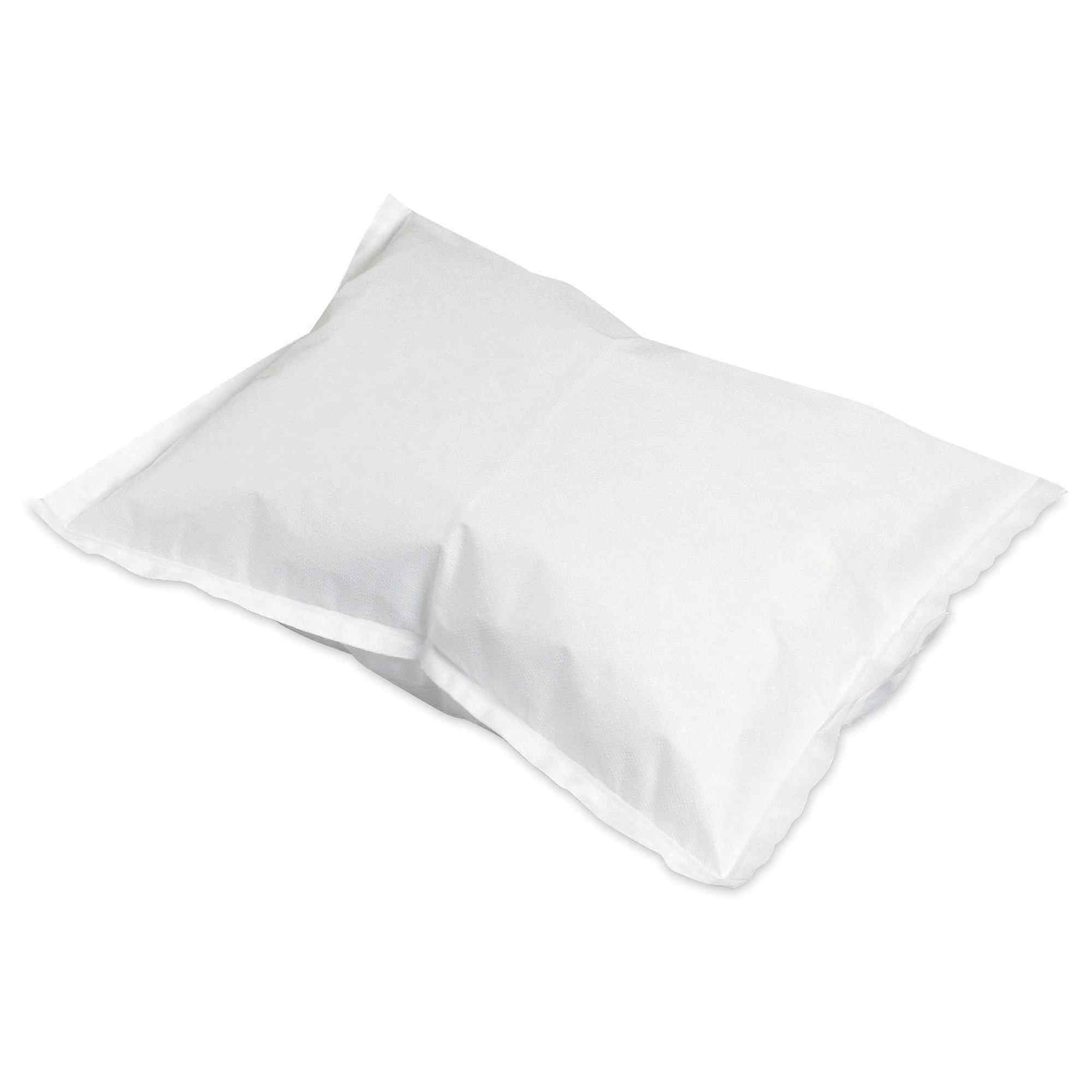 McKesson Deluxe Fabricel Pillowcases, 18-9355, 21" X 30" - White - Case of 100