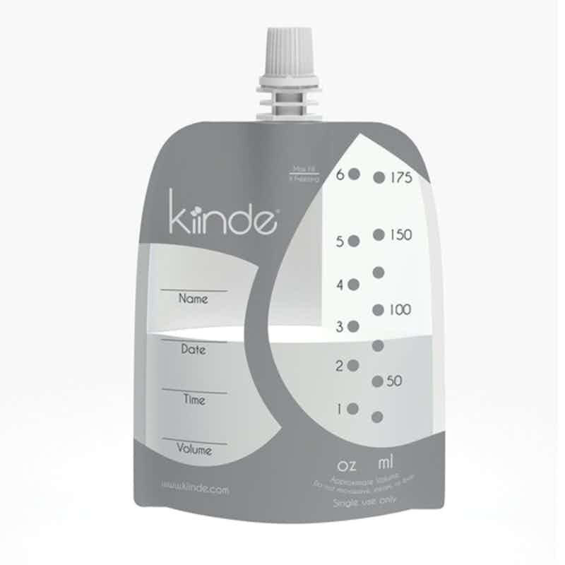 Kiinde Medical Breast Milk Storage Pouch, 90 Counts, KP-N-90-DM, Pack of 90
