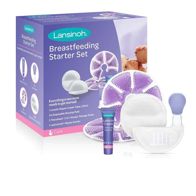 Lansinoh Breastfeeding Starter Set, 71060, 1 Set