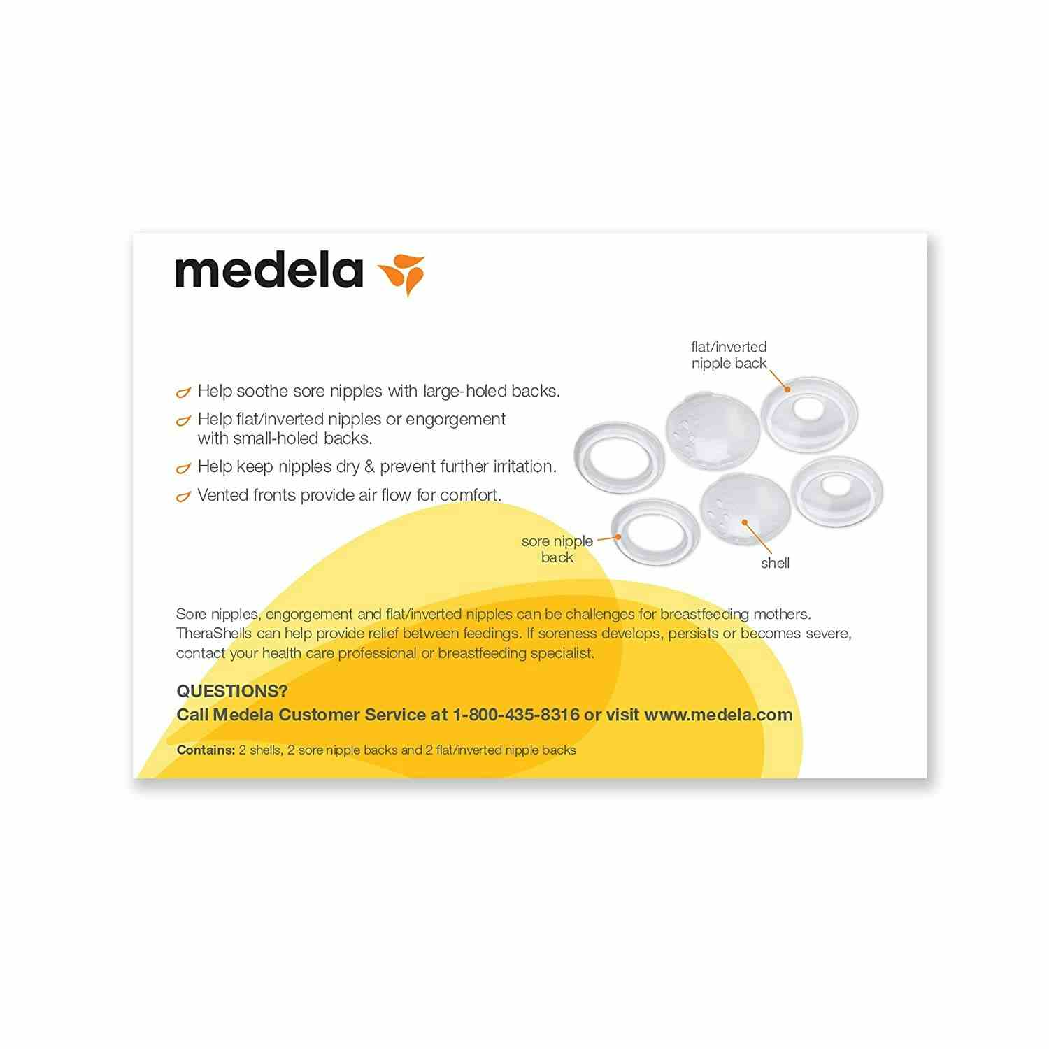 Medela TheraShells Breast Shield , 89930, 1 Pack 