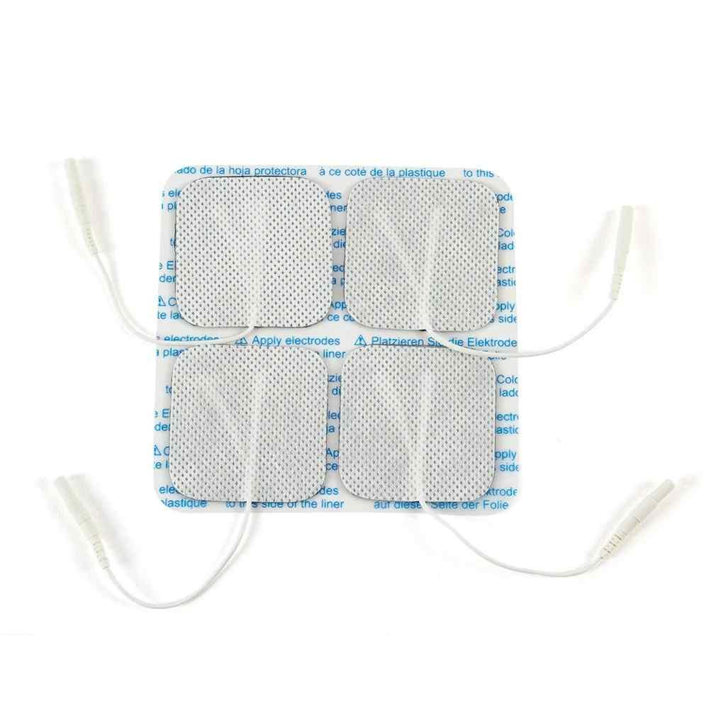 BodyMed Blue Gel Carbon Electrode, NPP622, 2" X 2" - Square - Pack of 4 