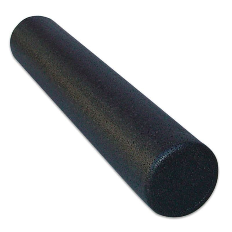 BodySport Foam Rollers , PD621, Full Round- 6" X 36" - Black - 1 Each