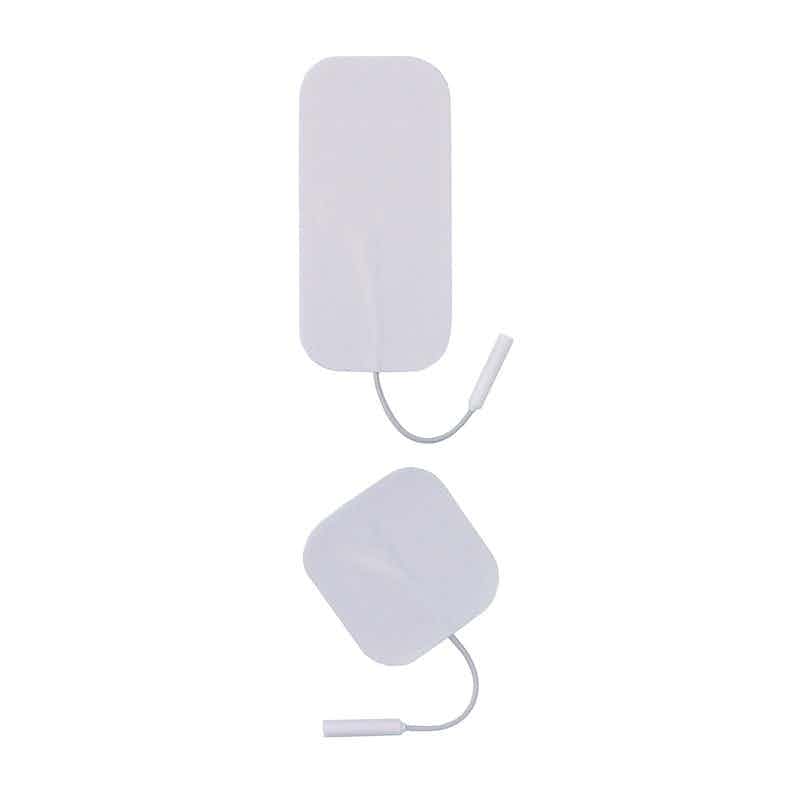 Kendall Healthcare Superior Silver Electrodes with Polyhesive Blue Gel, EP85205, 2" X 2" - Pack of 4