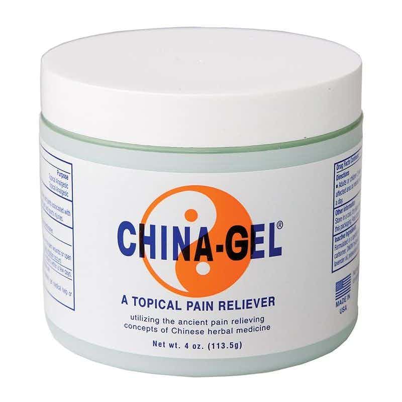 China-Gel Topical Pain Reliever, 10004, 4 oz.  Jar - 1 Each