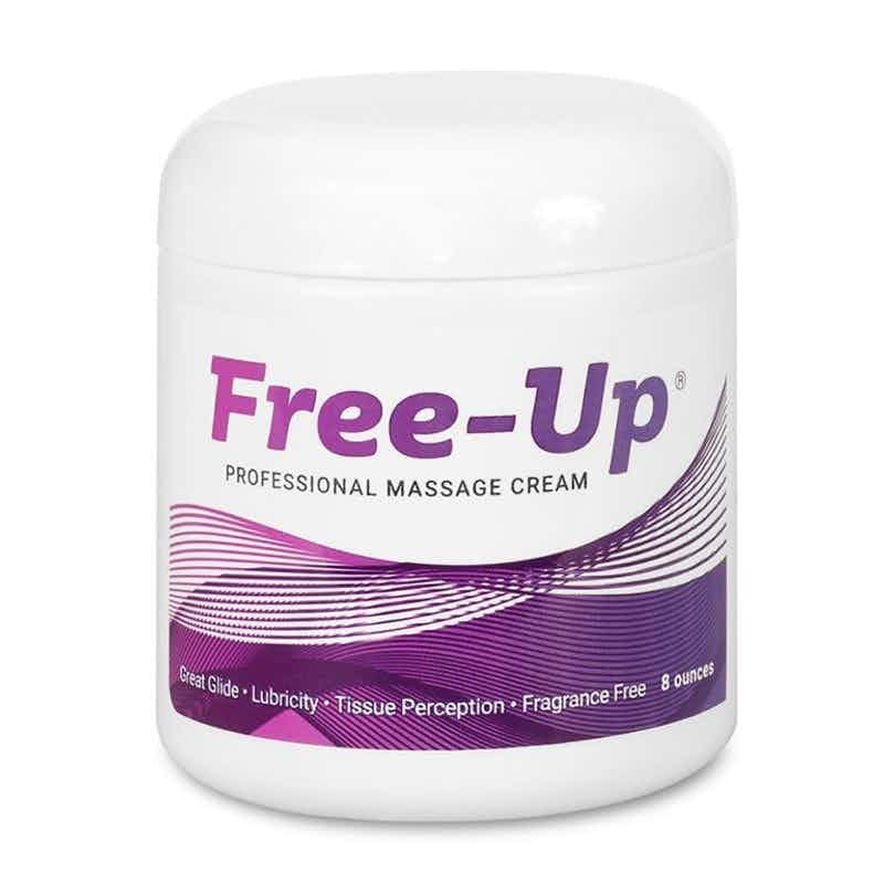 Free-Up Massage Cream, 472, 8 oz. Jar - Unscented - 1 Each