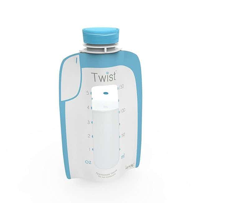 Twist Breast Milk Storage Pouch, TW-N-040-NA, 6 oz - Set of 40