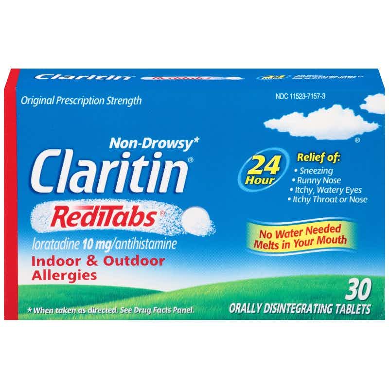Claritin 24 Hour Allergy Relief RediTabs, 11523715703, 30 Tablets - 1 Box