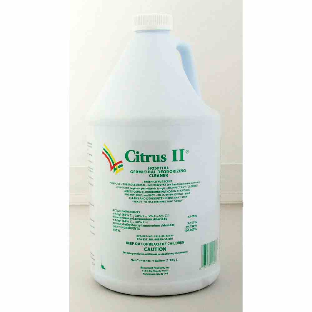 Beaumont Products Citrus II Deodorizing Germicidal Cleaner