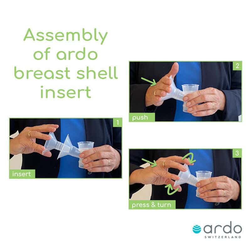 Ardo Medical Breast Shell Inserts 22mm
