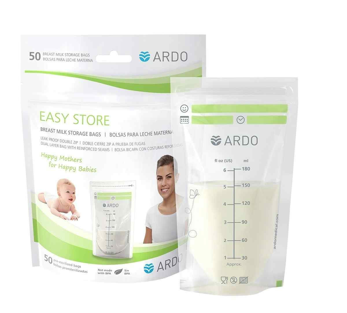 Ardo Medical Easy Store Breast Milk Storage Bags