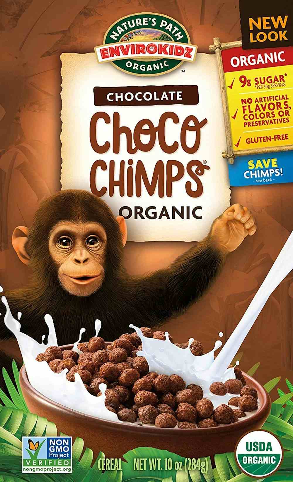 EnviroKidz Choco Chimps Cereal