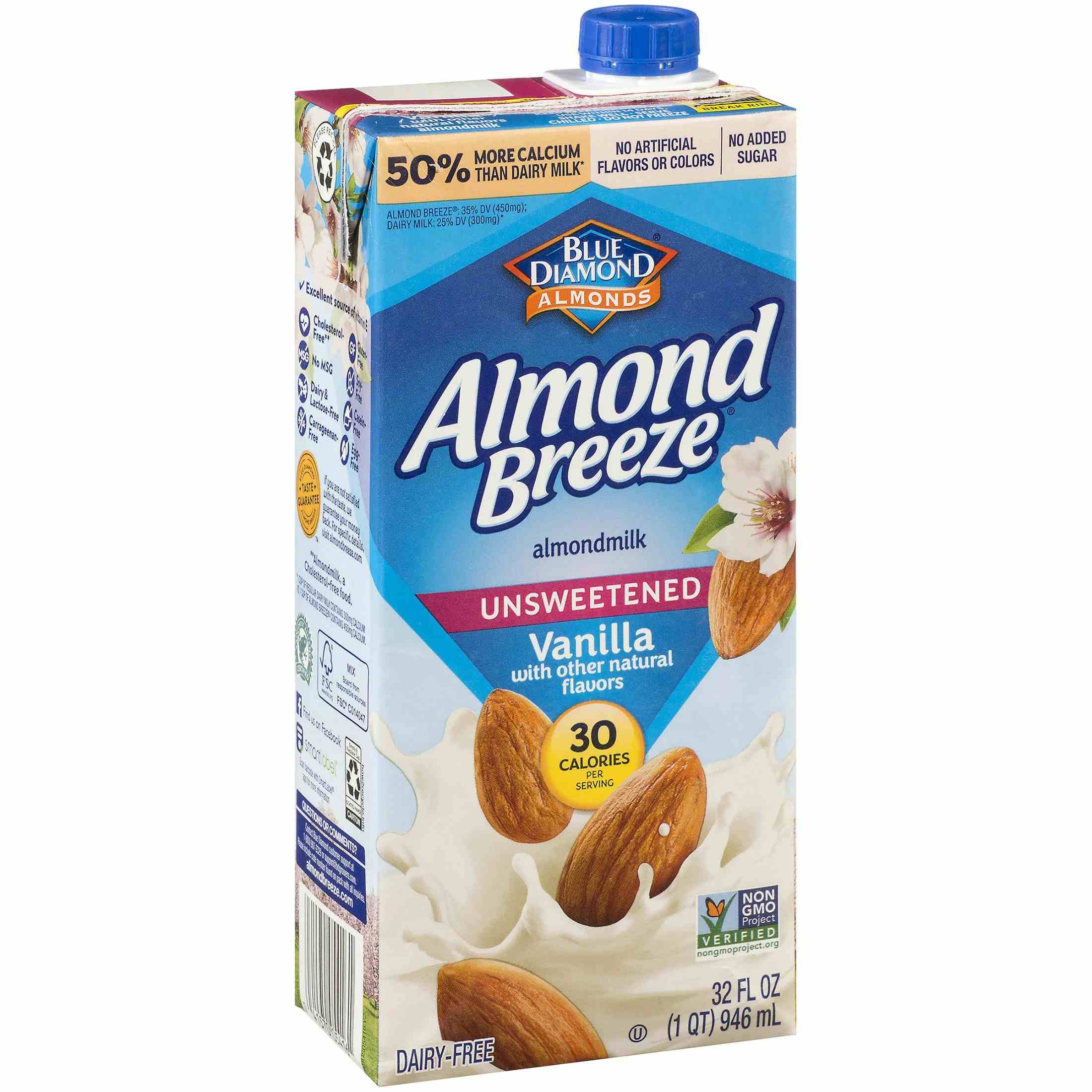 Almond Breeze Unsweetened Vanilla Milk