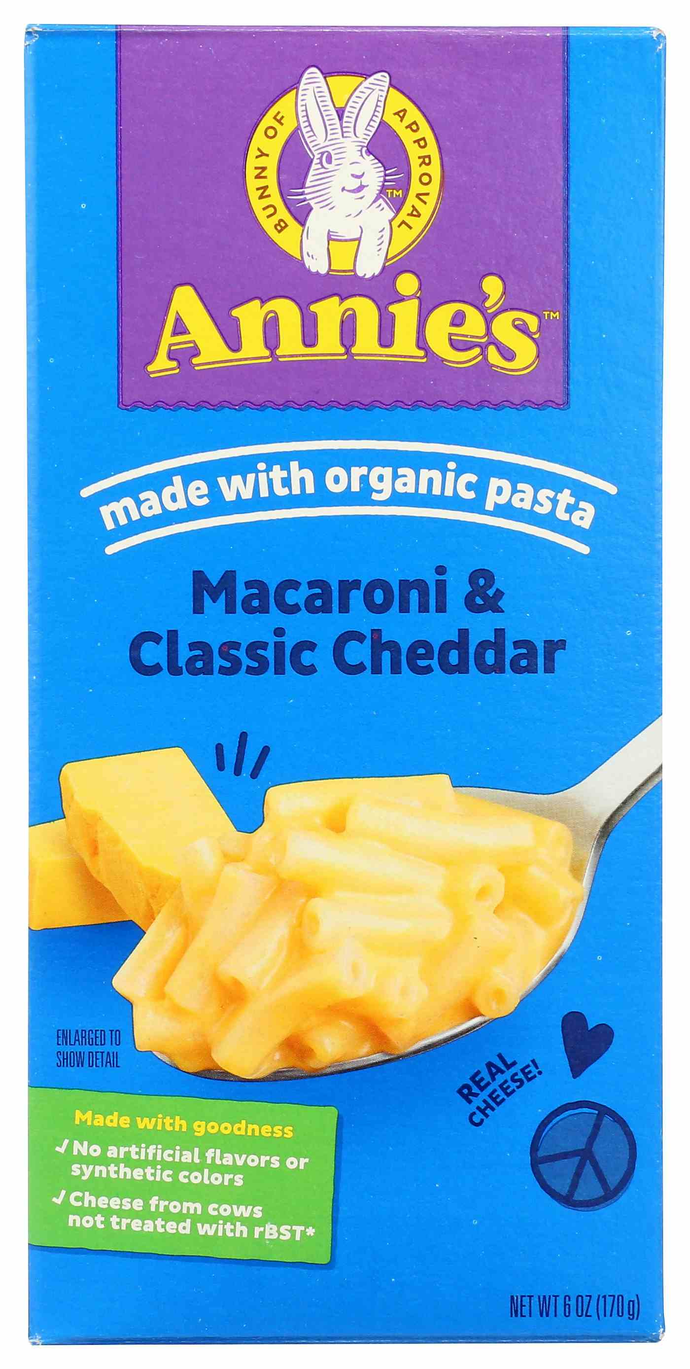 Annie's Macaroni & Classic Cheddar Cheese
