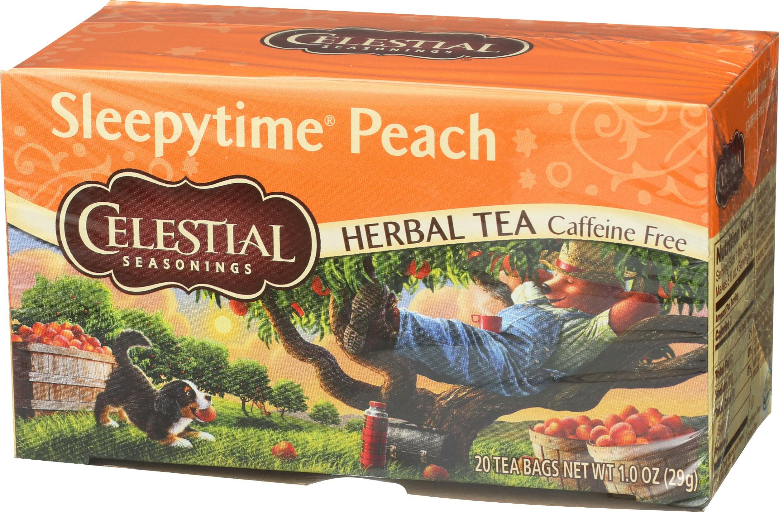 Celestial Seasonings Sleepytime Peach Herbal Tea