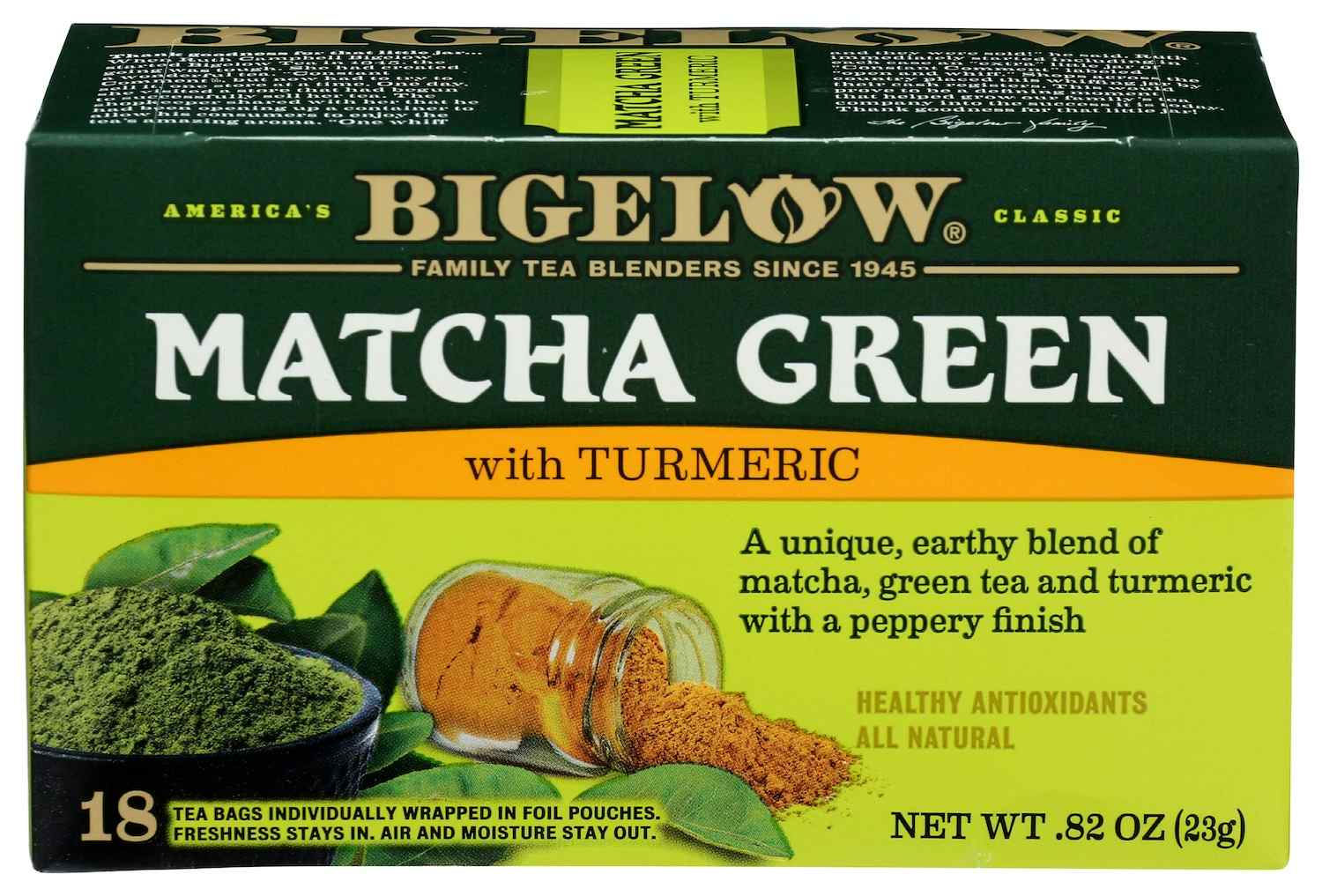 Bigelow Matcha Green Tea with Tumeric