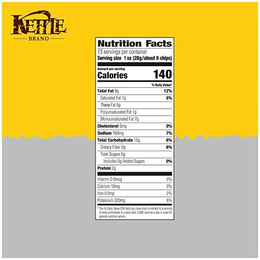Kettle Brand Krinkle Cut Salt & Fresh Ground Pepper Potato Chips