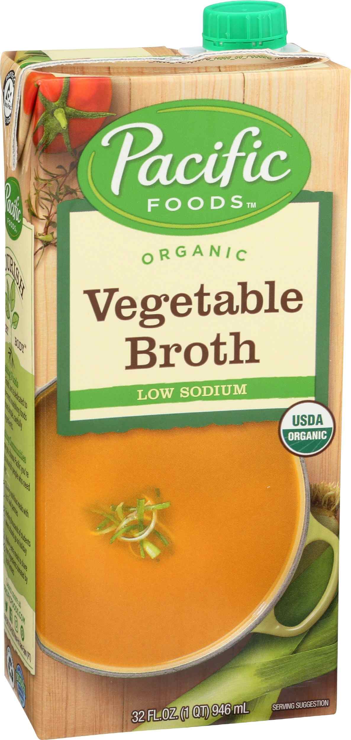 Pacific Foods Organic Low Sodium Vegetable Broth