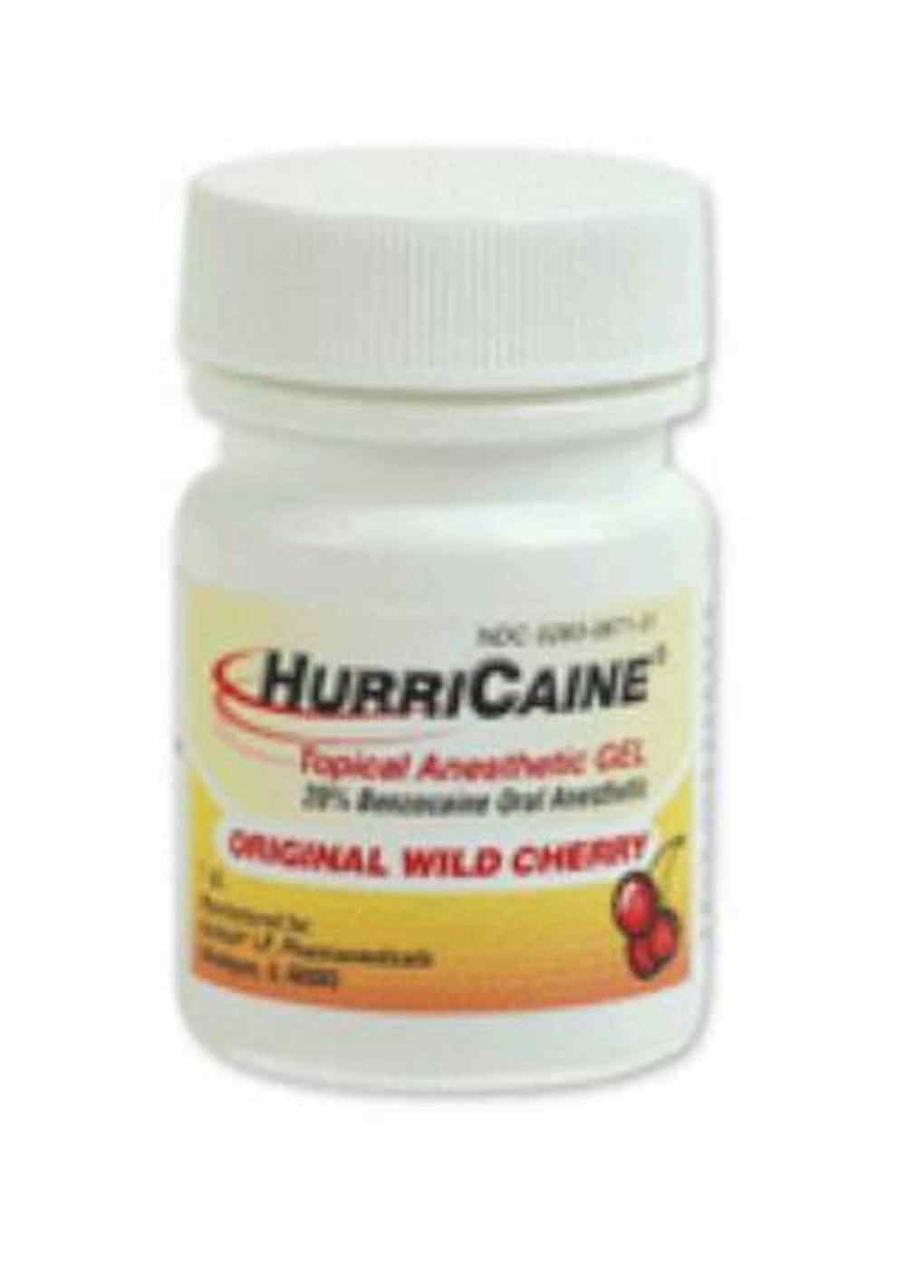 HurriCaine Benzocaine Oral Gel Pain Relief