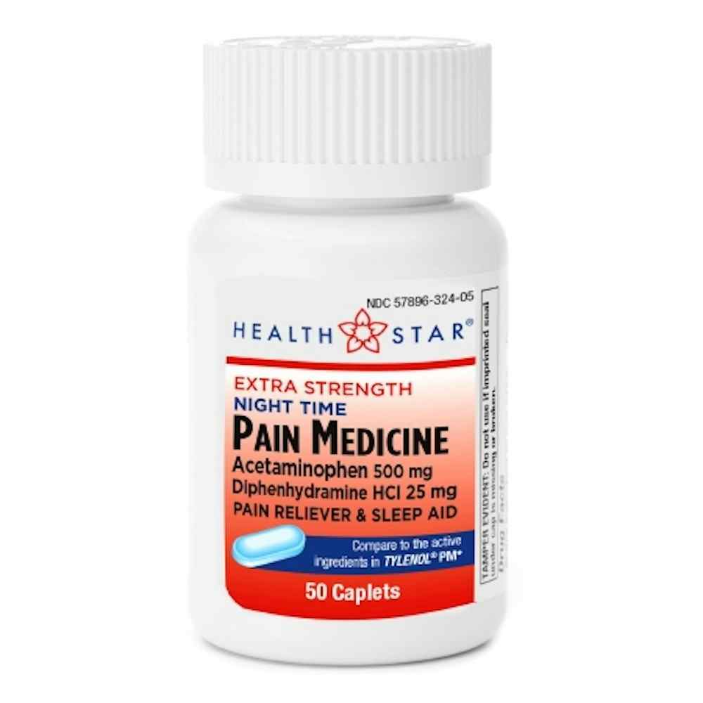 Health Star Night Time Extra Strength Pain Relief