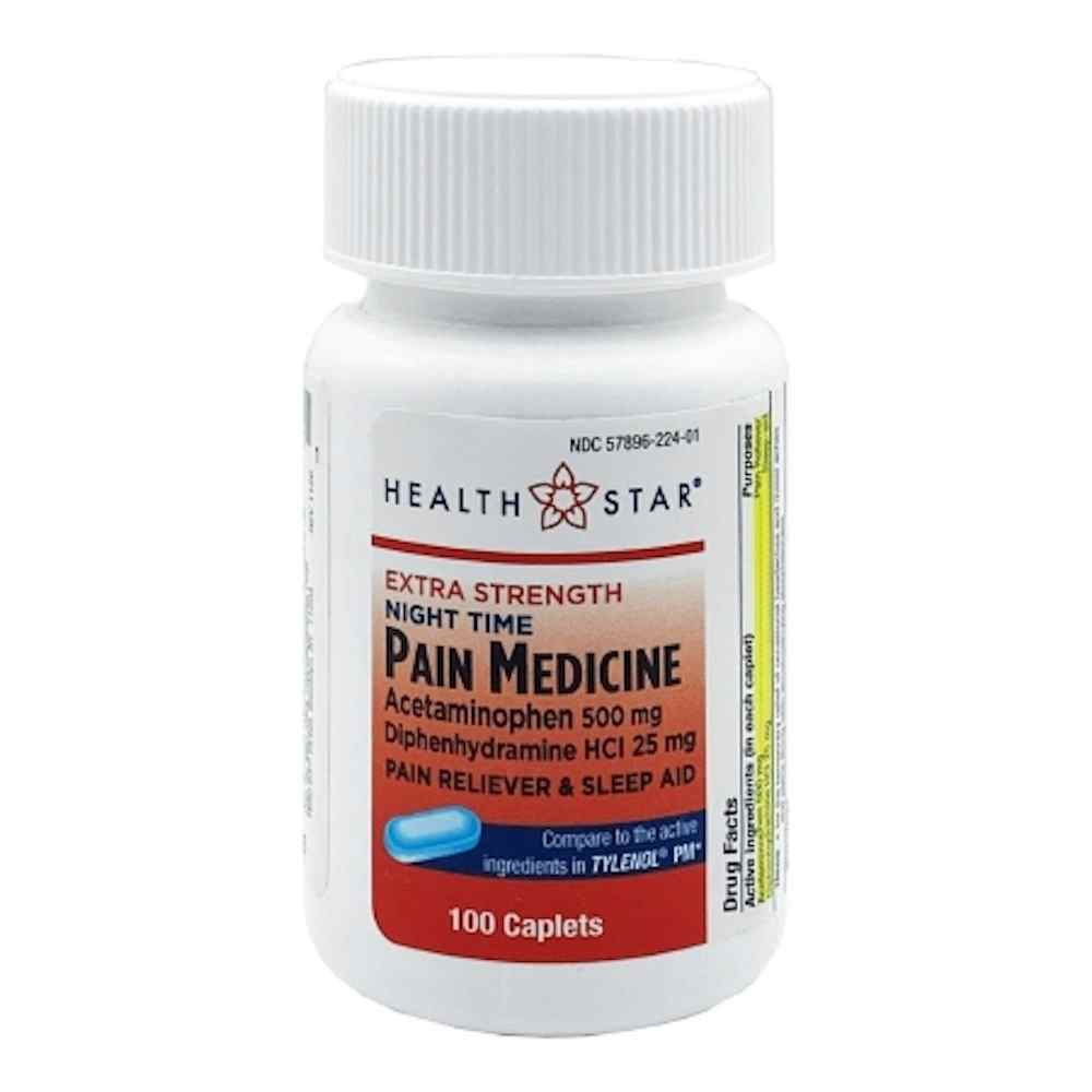Health Star Night Time Extra Strength Pain Relief