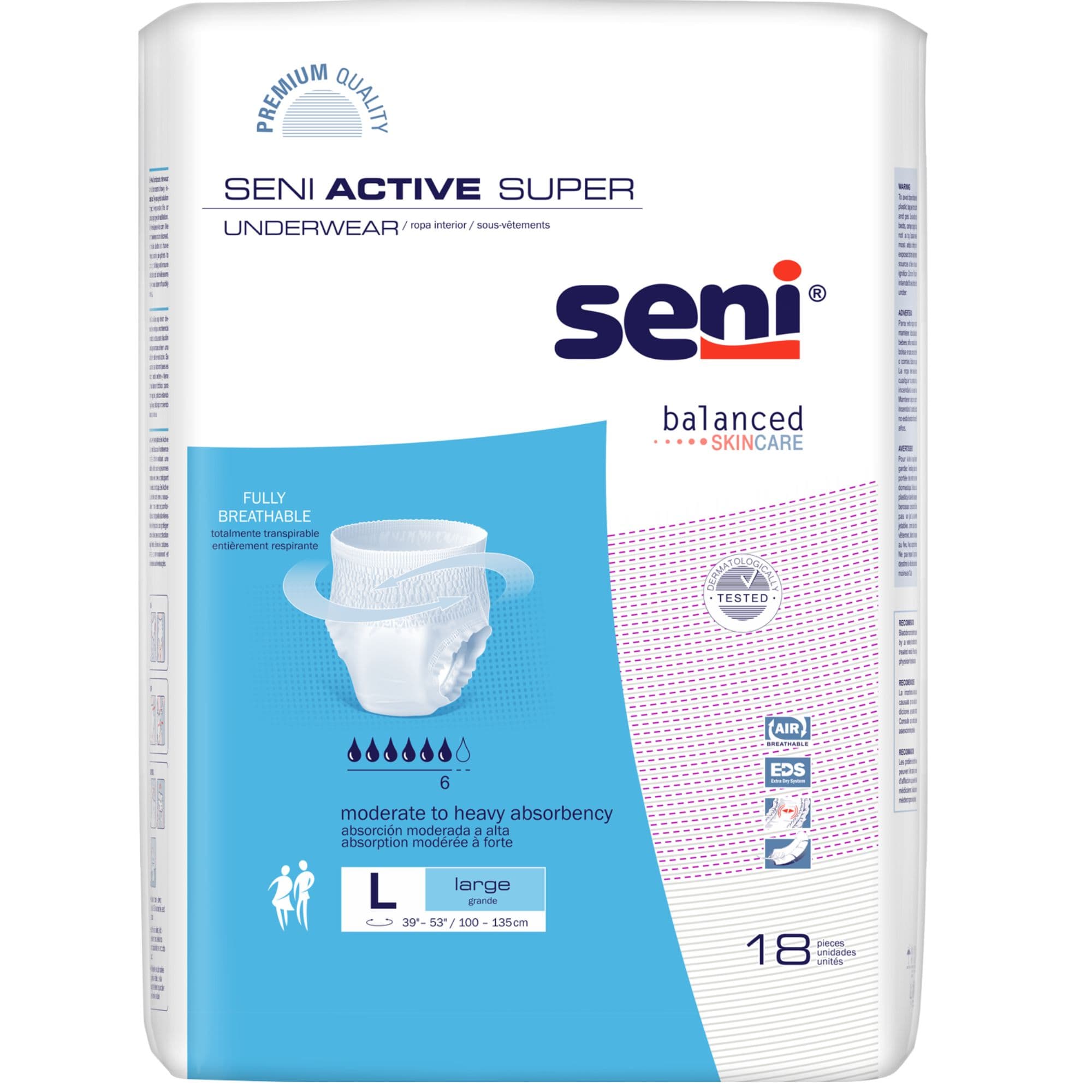 Seni Active Super Pull-Up Underwear
