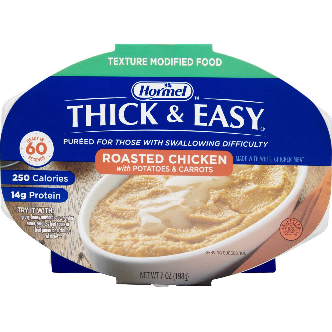 Thick & Easy Purees, Roasted Chicken with Potatoes and Carrots