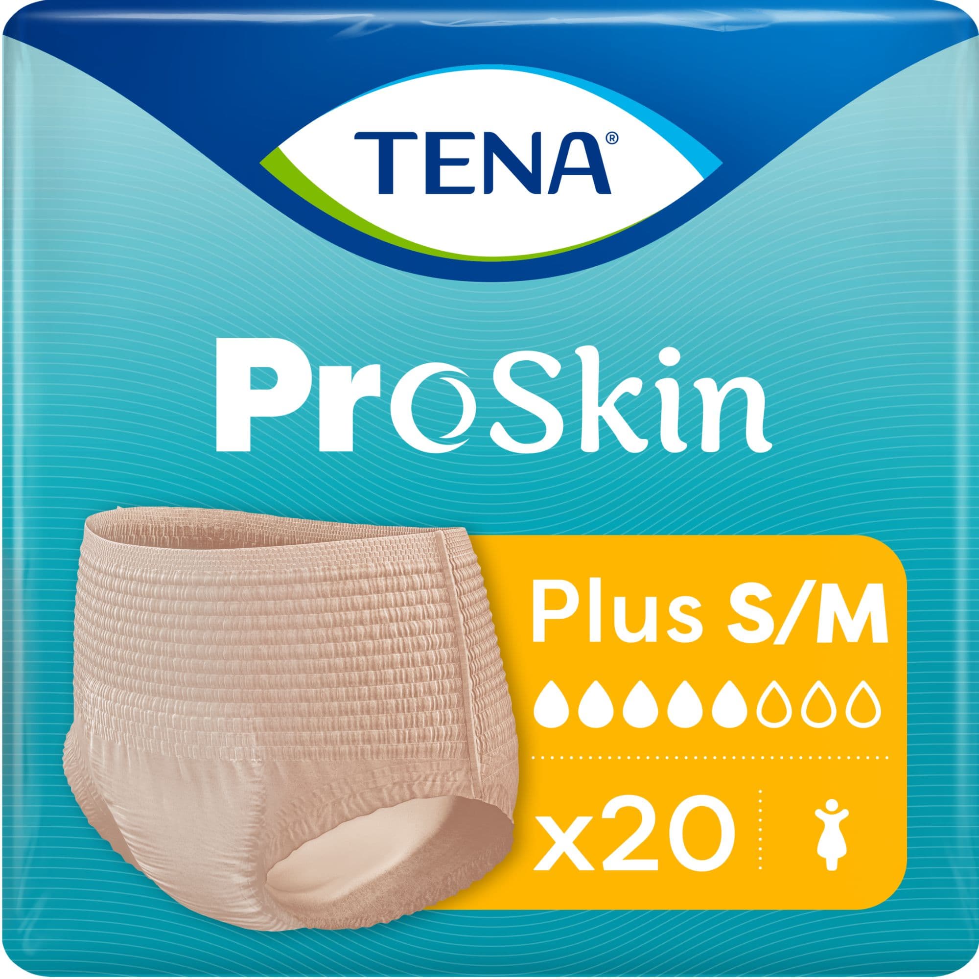 TENA ProSkin Protective Incontinence Pull-Up Underwear for Women, Maximum Absorbency