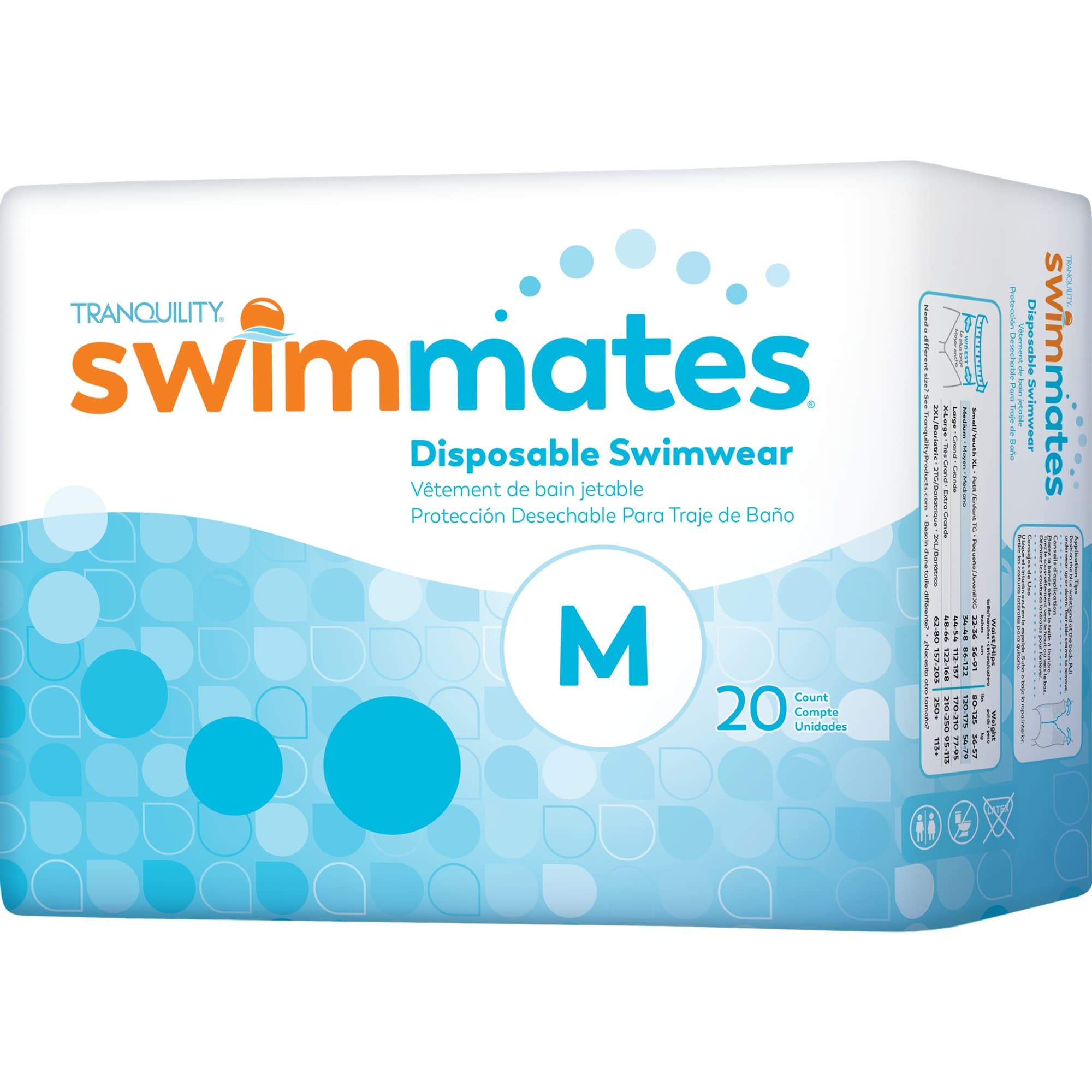 SwimMates Disposable Adult Pull-Up Underwear