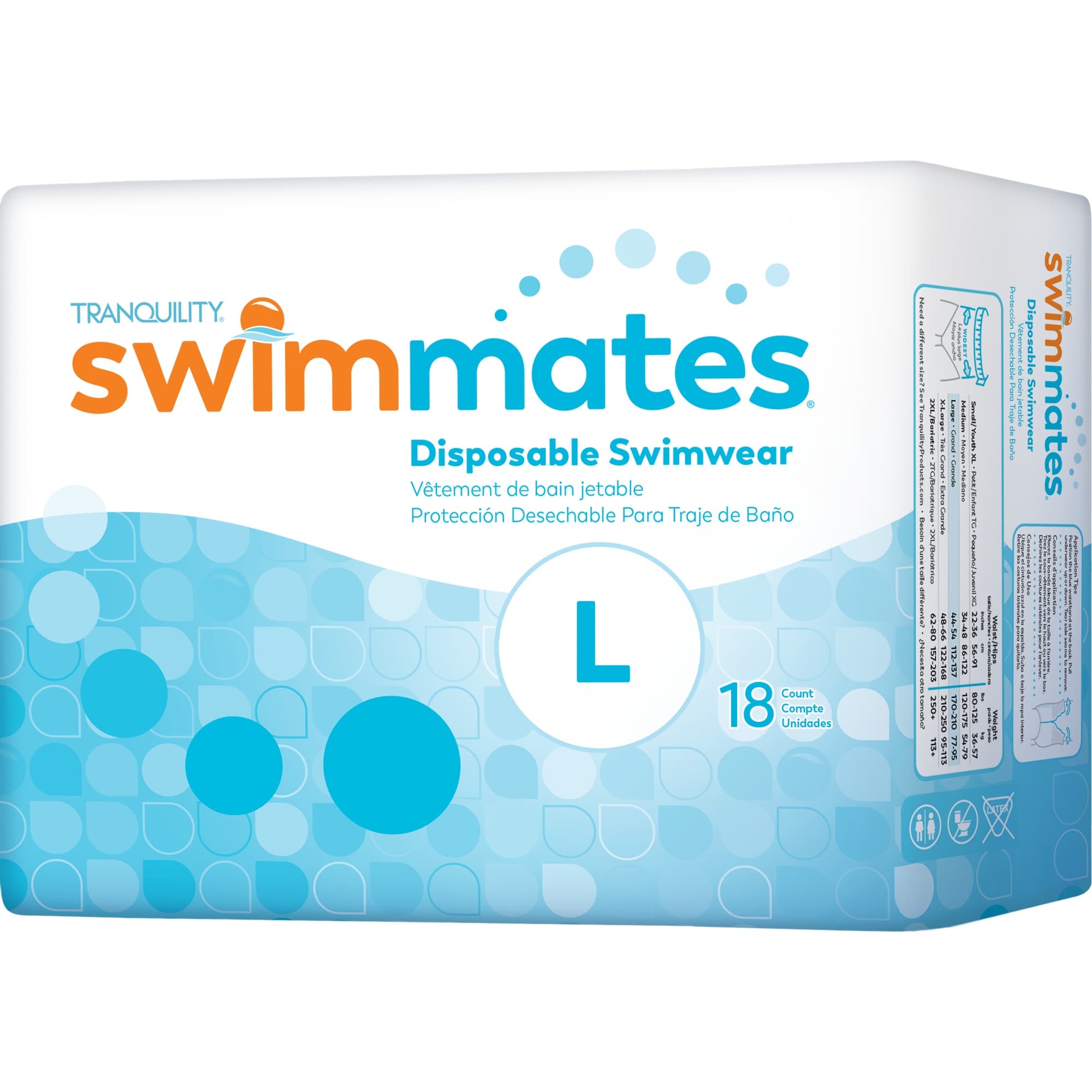 SwimMates Disposable Adult Pull-Up Underwear